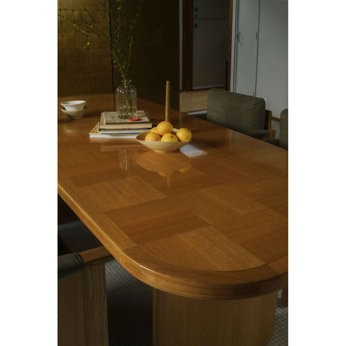 Mallory Natural Dining Table by Moe's Home at Eve Furniture