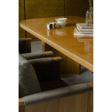 Mallory Natural Dining Table by Moe's Home at Eve Furniture