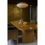 Mallory Natural Dining Table by Moe's Home at Eve Furniture