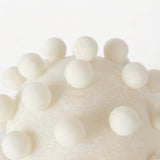 Malo 5.9L x 5.9W x 5.9H Cream Resin Large Sphere Decorative Object by Mercana at Eve Furniture