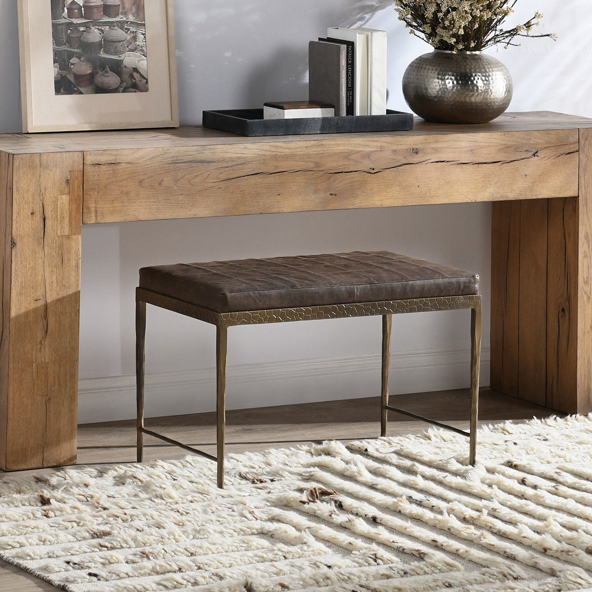 Malo Accent Bench by Classic Home at Eve Furniture