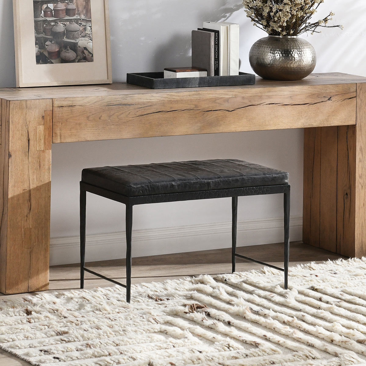 Malo Accent Bench by Classic Home at Eve Furniture