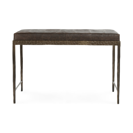 Malo Cocoa Brown Accent Bench by Classic Home at Eve Furniture