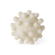 Malo Cream Resin Small Sphere Decorative Object by Mercana at Eve Furniture