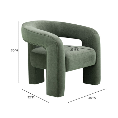 Malone Accent Chair by TOV Furniture at Eve Furniture