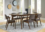Malone Dark Walnut Rectangular Dining Table by Coaster at Eve Furniture