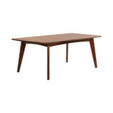 Malone Dark Walnut Rectangular Dining Table by Coaster at Eve Furniture