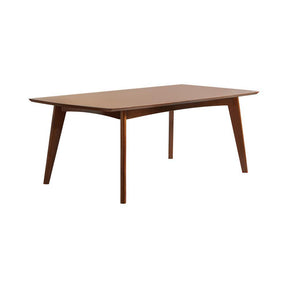 Malone Dark Walnut Rectangular Dining Table by Coaster at Eve Furniture