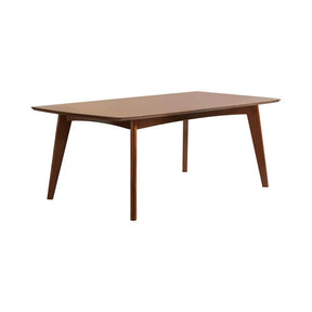 Malone Dark Walnut Rectangular Dining Table by Coaster at Eve Furniture