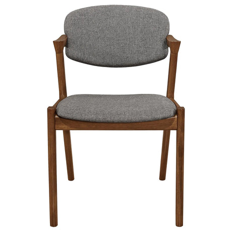 Malone Dark Walnut/Gray 5-Piece Dining Set by Coaster at Eve Furniture