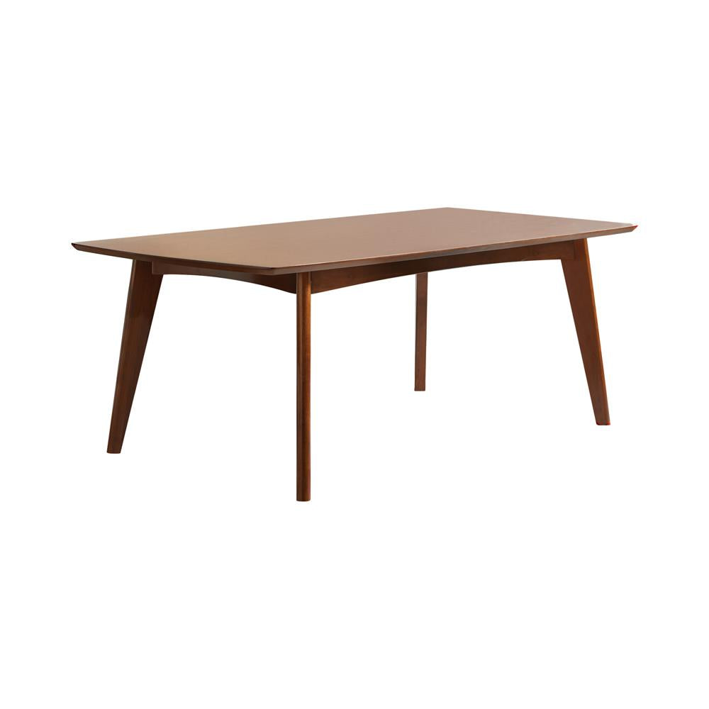 Malone Dark Walnut Rectangular Dining Table