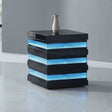 Maloy Black End Table by Furniture of America at Eve Furniture