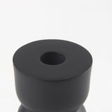 Malta Black Large Metal Candle Holder by Mercana at Eve Furniture