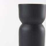Malta Black Large Metal Candle Holder by Mercana at Eve Furniture
