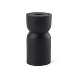 Malta Small Black Metal Candle Holder by Mercana at Eve Furniture