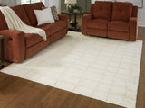 Malvinsboro Sandstone Washable Large Rug by Ashley at Eve Furniture