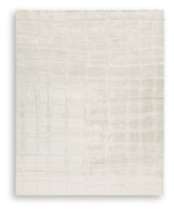 Malvinsboro Sandstone Washable Large Rug by Ashley at Eve Furniture