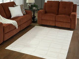 Malvinsboro Sandstone Washable Medium Rug by Ashley at Eve Furniture