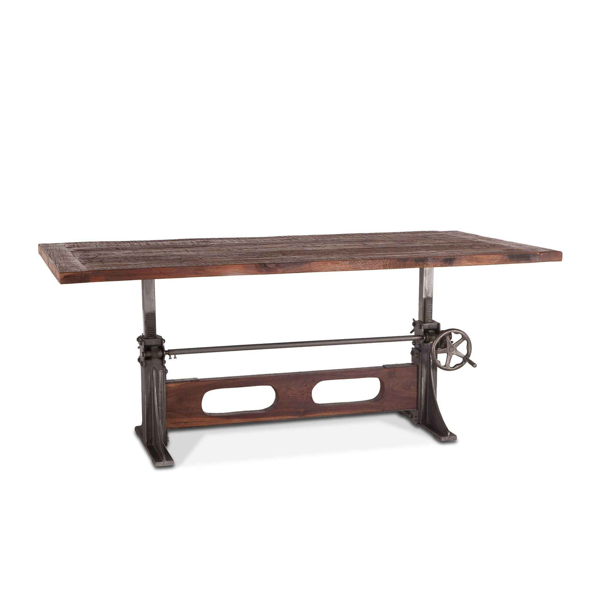 Manchester 84" Adjustable Dining Table in Natural Reclaimed by Home Trends & Design at Eve Furniture