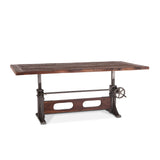 Manchester 84" Adjustable Dining Table in Natural Reclaimed by Home Trends & Design at Eve Furniture