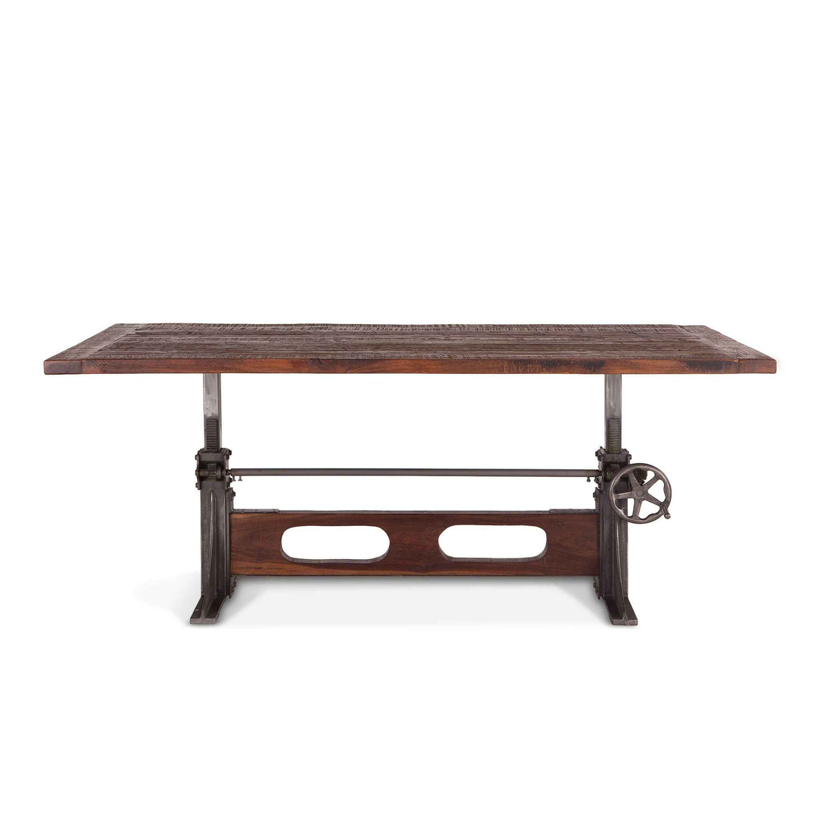 Manchester 84" Adjustable Dining Table in Natural Reclaimed by Home Trends & Design at Eve Furniture