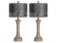 Manchester Brown Table Lamp (Set of 2) by Crestview at Eve Furniture