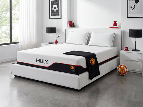 Manchester United Dream White Queen Memory Foam Mattress by Mlily at Eve Furniture