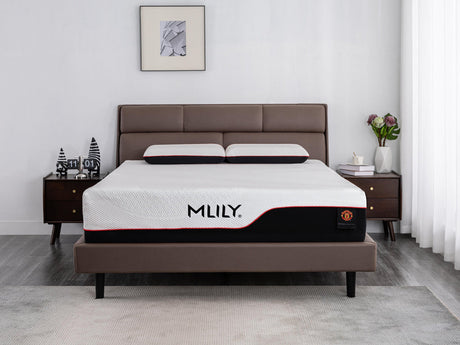 Manchester United Dream White Twin XL Memory Foam Mattress by Mlily at Eve Furniture