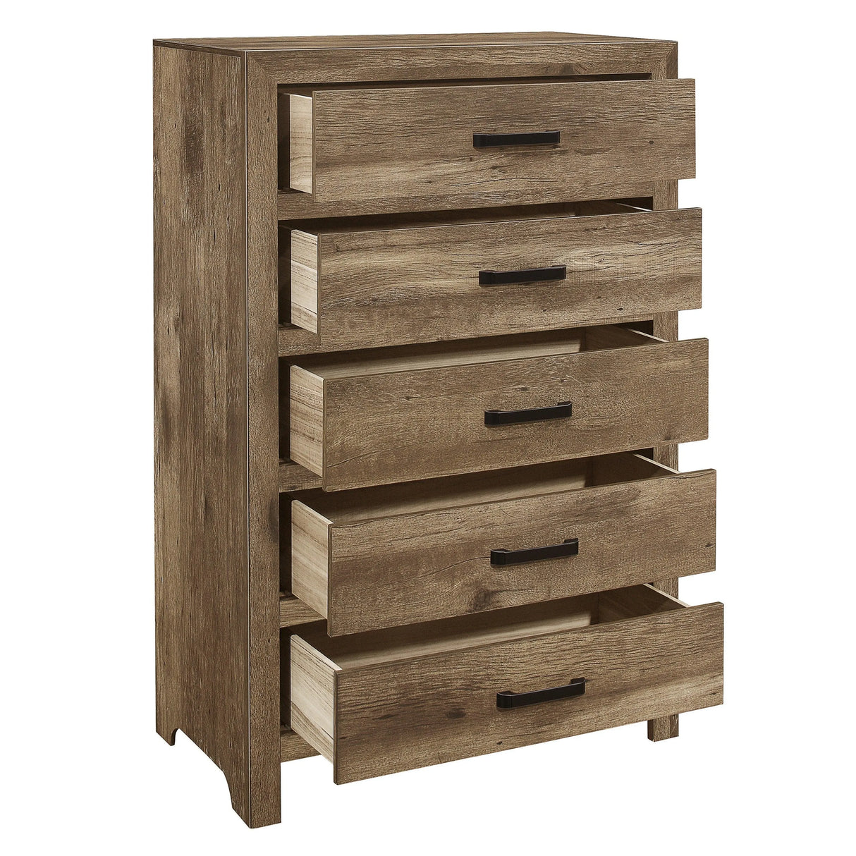 Mandan Weathered Pine Chest by Homelegance at Eve Furniture
