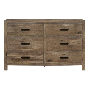 Mandan Weathered Pine Dresser by Homelegance at Eve Furniture