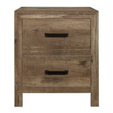 Mandan Weathered Pine Panel Bedroom Set by Homelegance at Eve Furniture