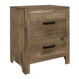 Mandan Weathered Pine Panel Bedroom Set by Homelegance at Eve Furniture
