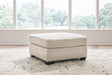 Mandi Point Marble Oversized Accent Ottoman by Ashley at Eve Furniture