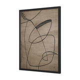 Mandolin Music by Mercana Studio a Hand Embellished Textured Canvas by Mercana at Eve Furniture