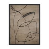 Mandolin Music by Mercana Studio a Hand Embellished Textured Canvas by Mercana at Eve Furniture