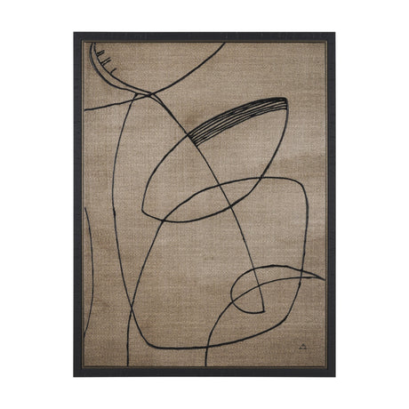 Mandolin Music by Mercana Studio a Hand Embellished Textured Canvas by Mercana at Eve Furniture