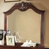 Mandura Cherry Mirror by Furniture of America at Eve Furniture