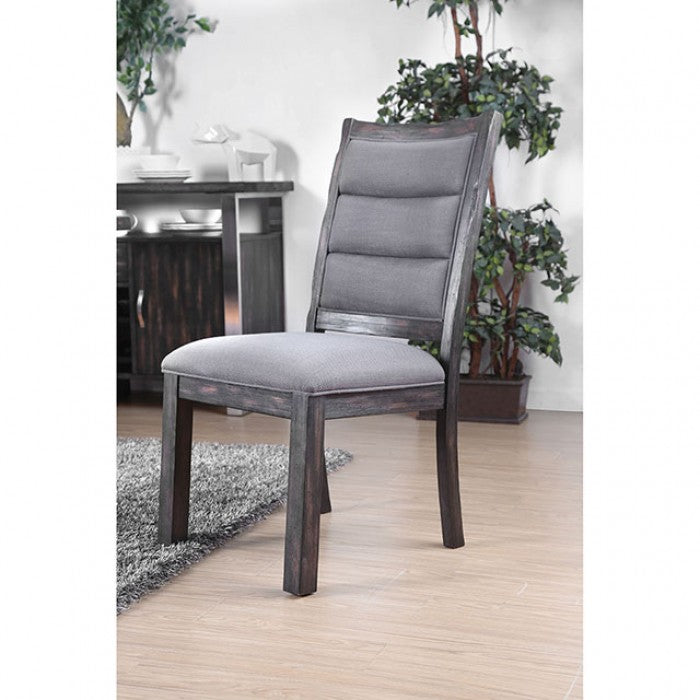 Mandy Gray Side Chair Set of 2