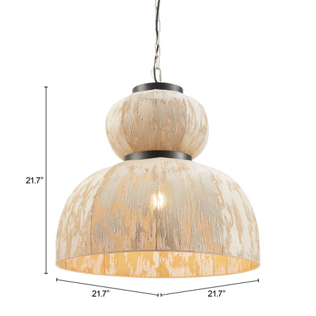 Manet Beige Ceiling Lamp by Zuomod at Eve Furniture