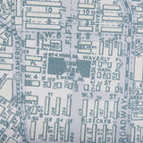 Manhattan Map II by Mercana Studio a Hand Embellished Textured Framed Art Print Matted under Glass by Mercana at Eve Furniture