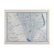 Manhattan Map II by Mercana Studio a Hand Embellished Textured Framed Art Print Matted under Glass by Mercana at Eve Furniture