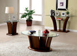 Manhattan Brown Cherry Coffee Table by Furniture of America at Eve Furniture