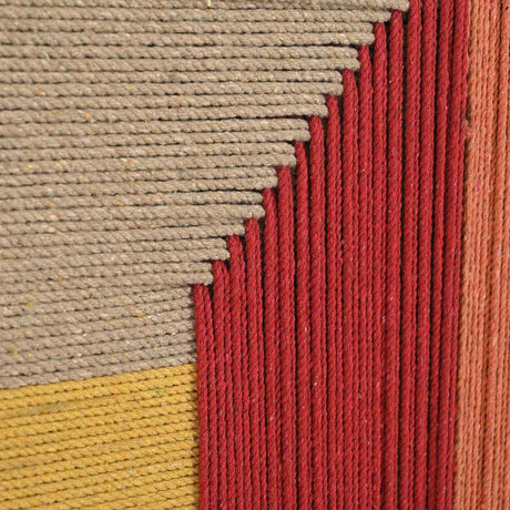 Manila Woven Framed Art, Red by Home Trends & Design at Eve Furniture