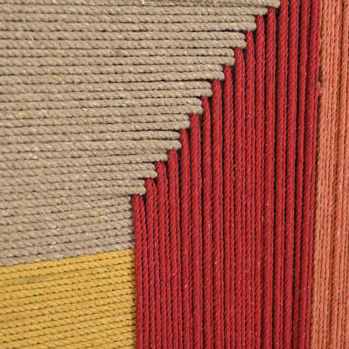 Manila Woven Framed Art, Red by Home Trends & Design at Eve Furniture