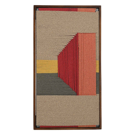 Manila Woven Framed Art, Red by Home Trends & Design at Eve Furniture