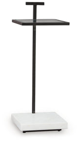 Mannill Black/White Accent Table by Ashley at Eve Furniture