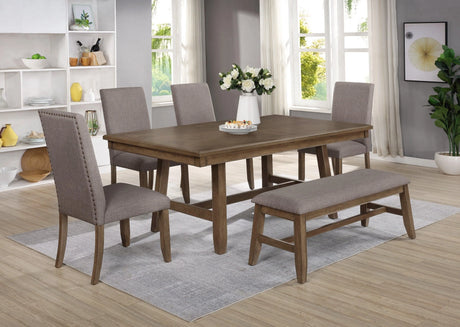 Manning Brown Dining Chair, Set of 2 by Crown Mark at Eve Furniture
