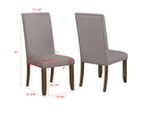 Manning Brown Dining Chair, Set of 2 by Crown Mark at Eve Furniture