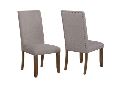 Manning Brown Dining Chair, Set of 2 by Crown Mark at Eve Furniture