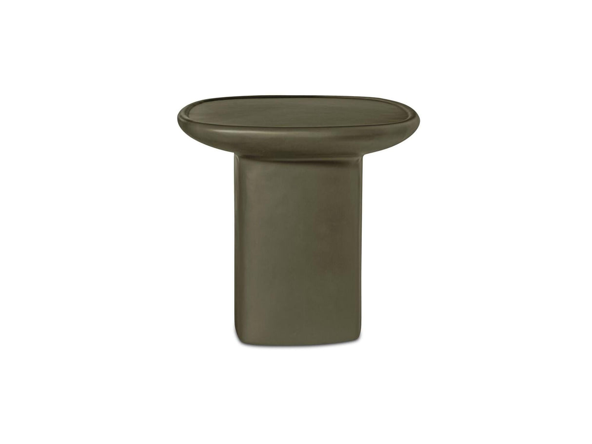 Manon Deep Green Outdoor Side Table by Moe's Home at Eve Furniture